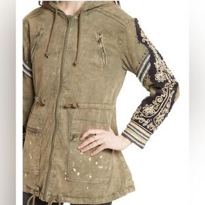 Free People Golden Quills parka